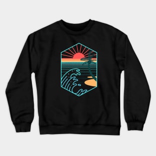 Summer waves Crewneck Sweatshirt